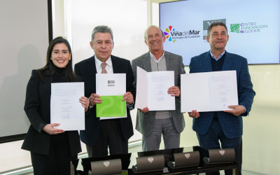 Distrito V21 y municipio viñamarino firman convenio de colaboración