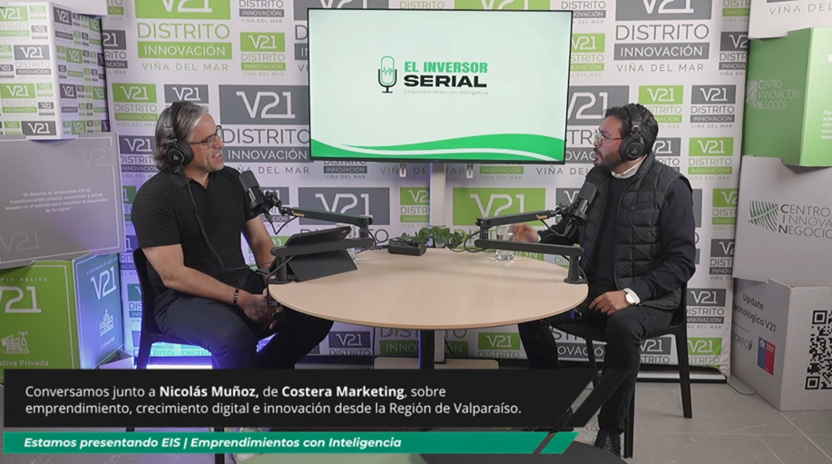 EIS | Emprendimientos con Inteligencia estrena temporada con Nicolás Muñoz, fundador de Costera Marketing