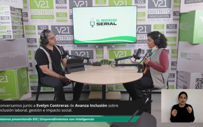 Evelyn Contreras aborda el desafío de emprender con inclusión en un nuevo capítulo de El Inversor Serial.